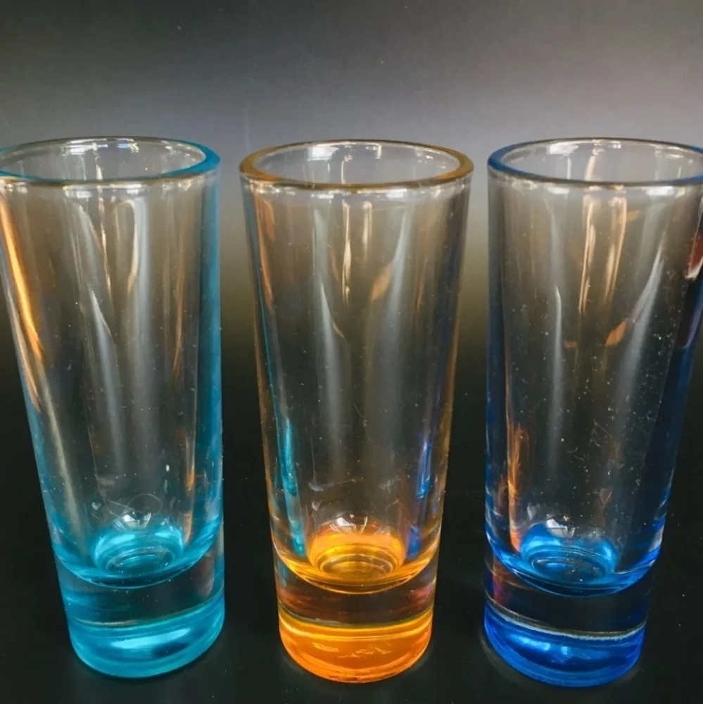 Pier 1 Imports 6-Piece Colors Shot Glass Set Glasses